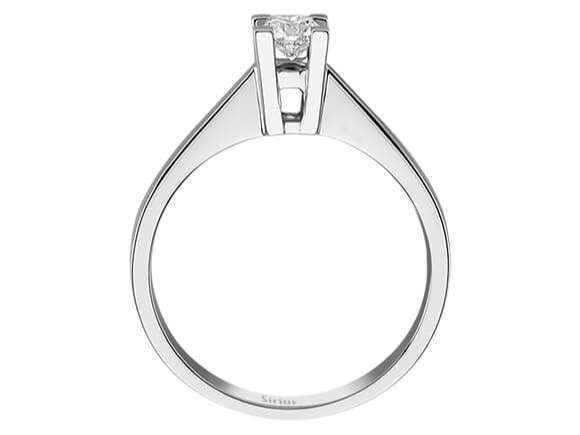 0,27 Karat Diamant Solitär Ring