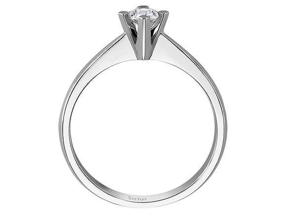 0,21 Karat Diamant Solitär Ring