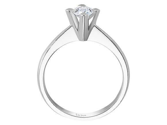 0,34 Karat Diamant Solitär Ring