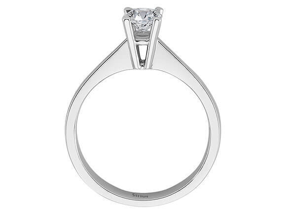 0,52 Karat Diamant Solitär Ring
