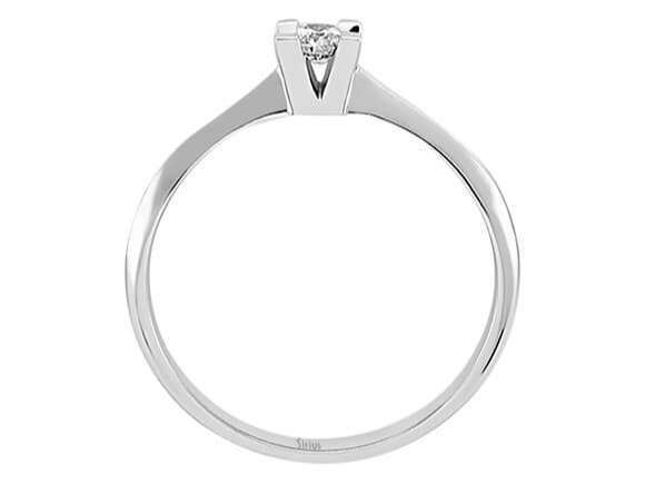 0,17 Karat Diamant Solitär Ring