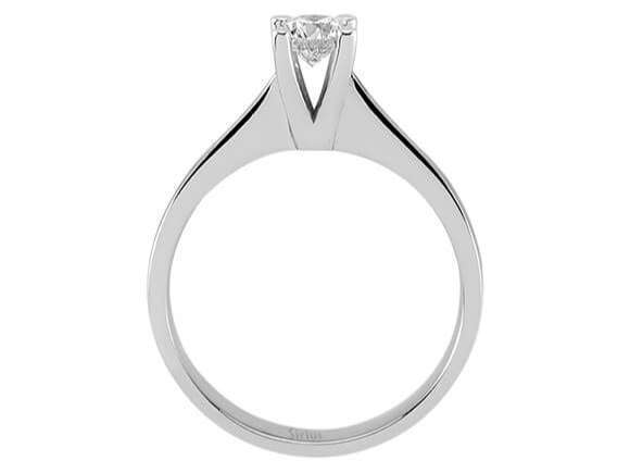 0,41 Karat Diamant Solitär Ring