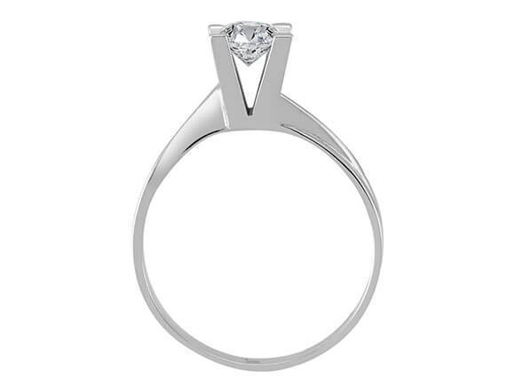 0,53 Carat Diamant Solitär Ring