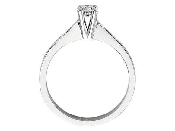 0,20 Carat Diamant Solitär Ring