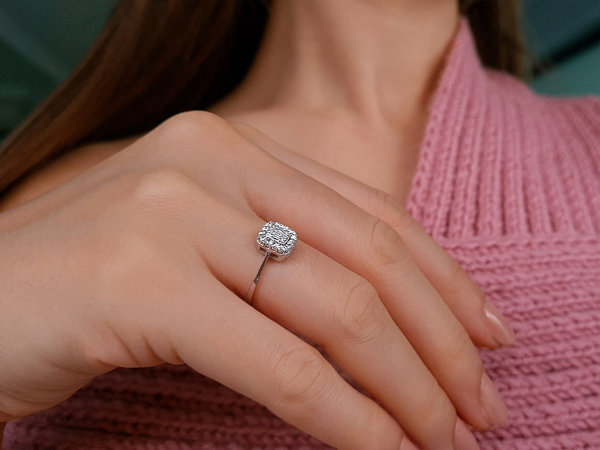 Baguette Diamant Ring