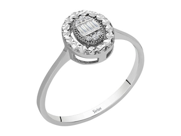 Diamant Anais Baguette Ring