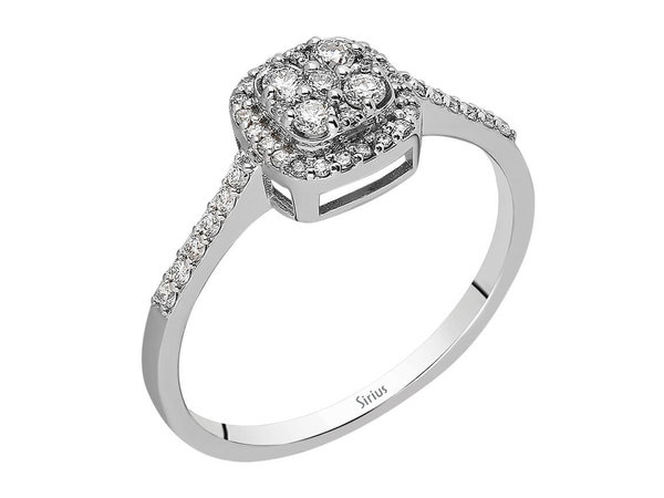 0,35 Karat Diamant Borealis Ring