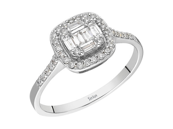 Baguette Diamant Levine Ring