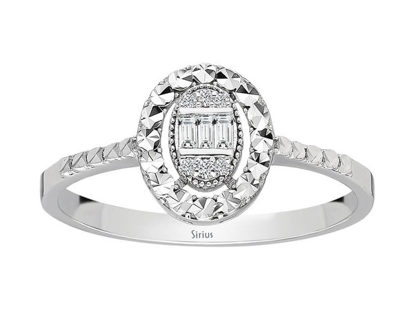 Diamant Anais Belle Baguette Ring
